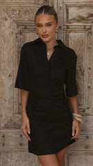 Sydney Mini Dress - Black