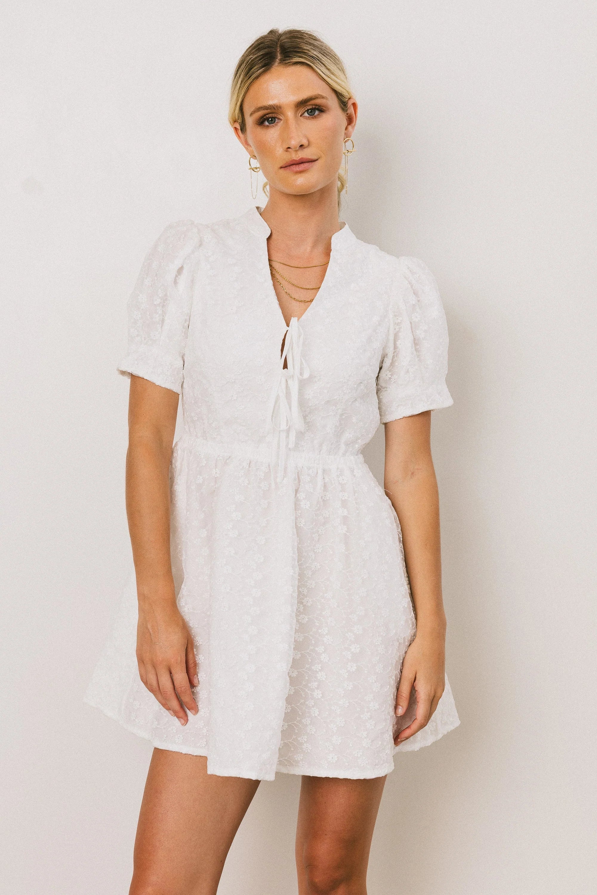 Mateo Floral Mini Dress