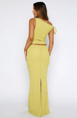 Top To Bottom Maxi Skirt Limeade