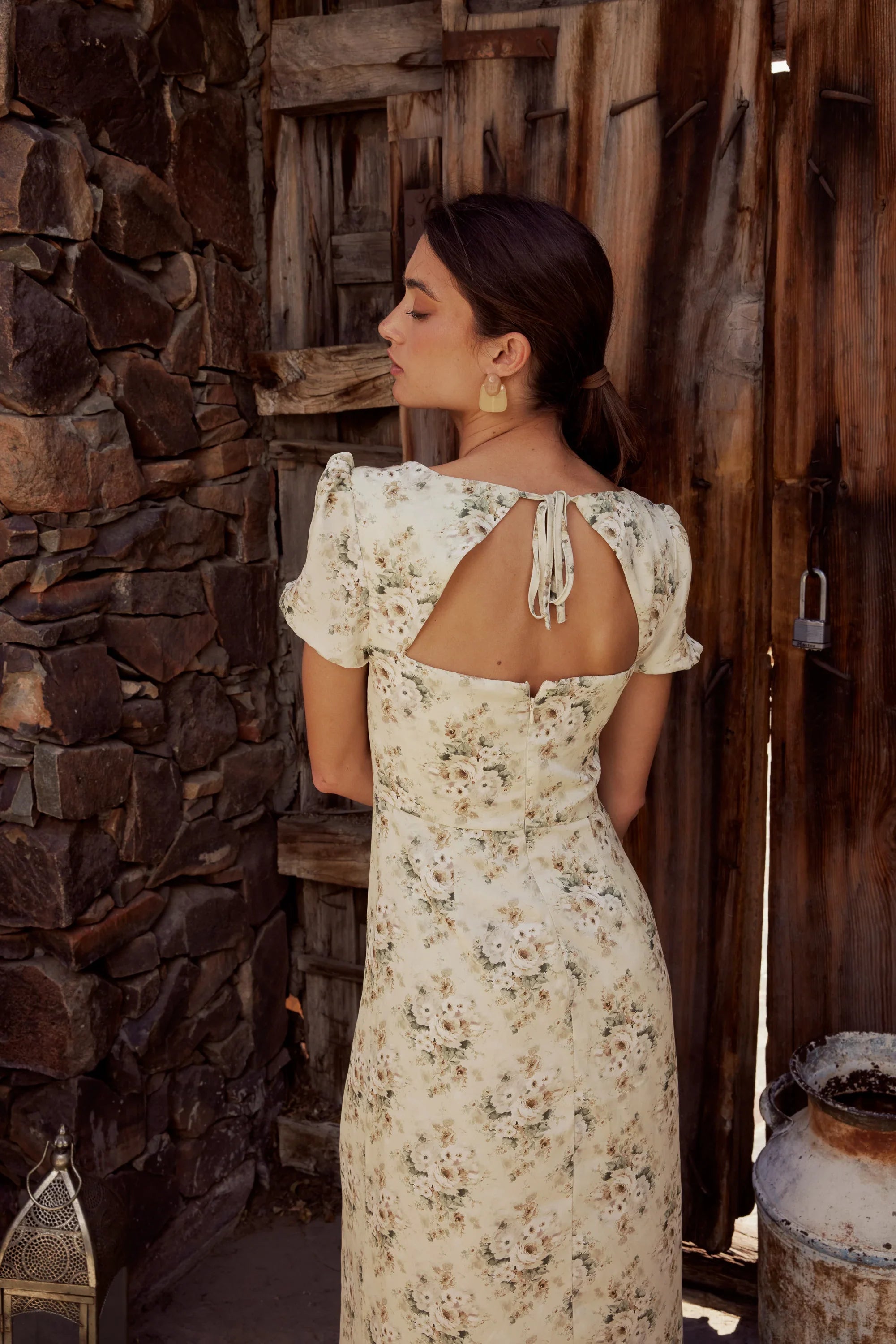 Ayden Floral Midi Dress