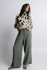 Camille Sheer Blouse in Ivory