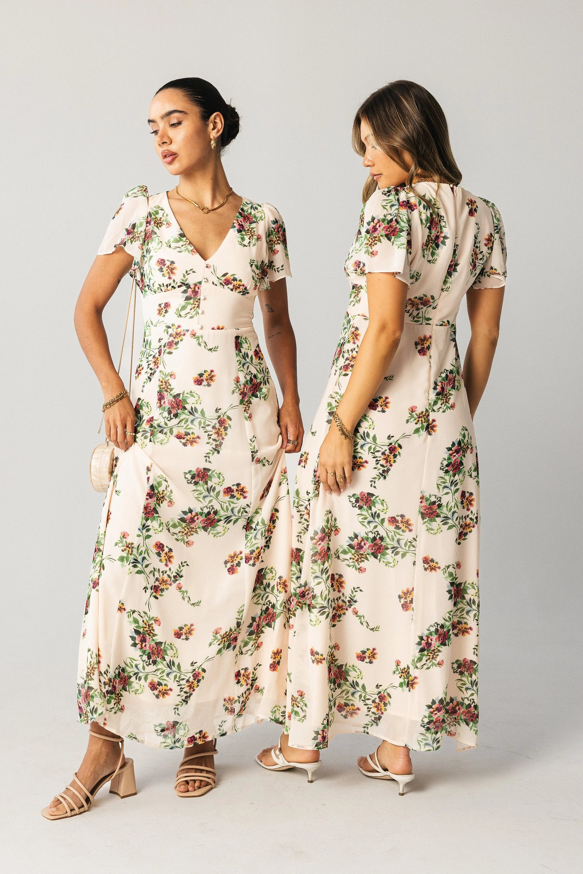 Melissa Floral Maxi Dress