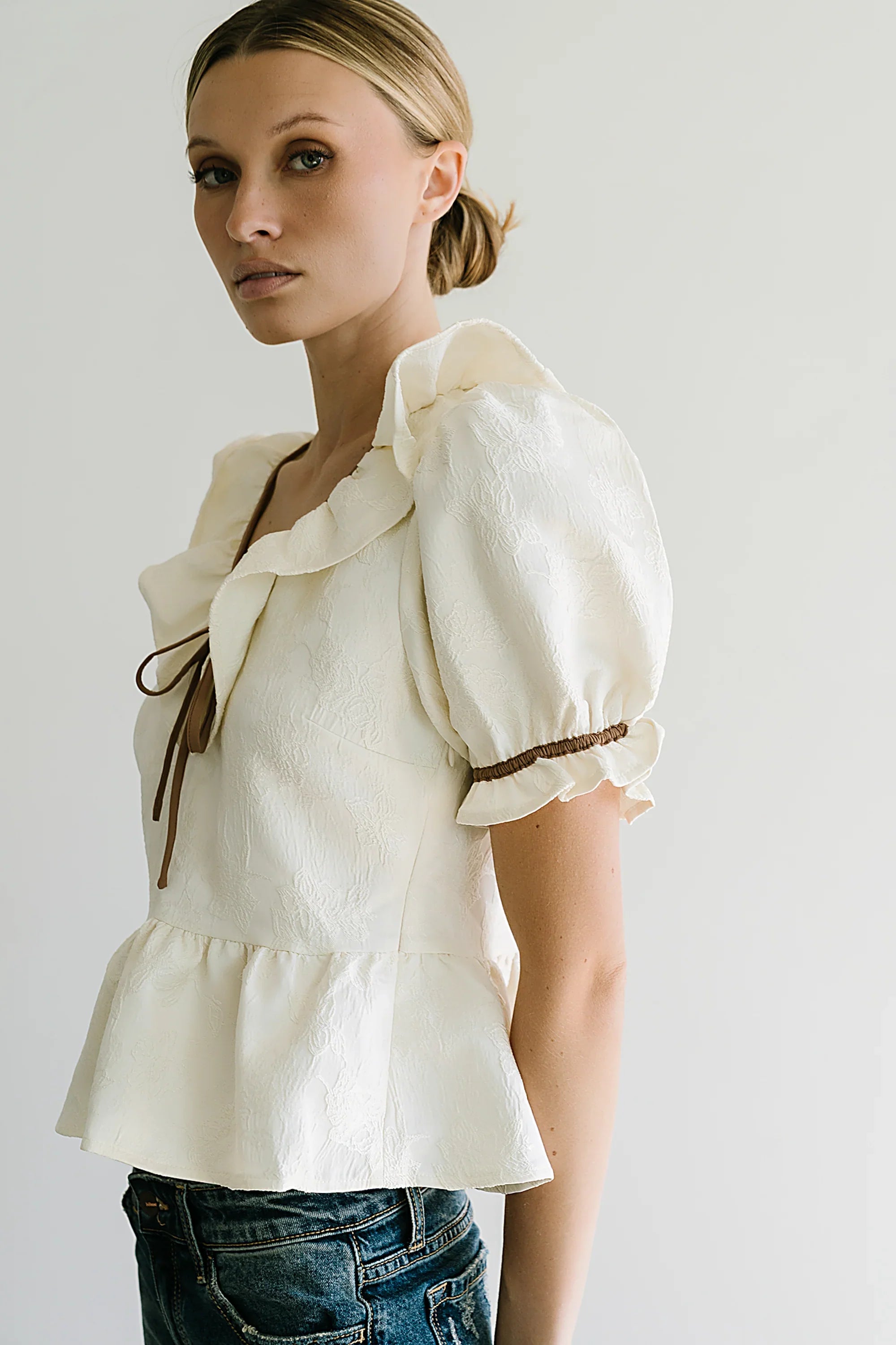 Jozie Contrast Blouse